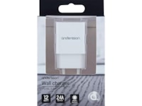 Andersson USB vegglader (hvit) Mobilladere
