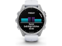 Garmin fenix 8 AMOLED 43mm GPS (stainless steel/whitestone) Smartklokker