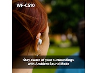 Sony WF-C510 Trådløse ørepropper, In-ear (hvit) Ørepropper