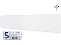 Adax Clea L WiFi panelovn glass lav 1000W (hvit) Panelovner