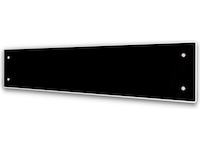 Adax Clea L WiFi panelovn glass lav 1000W (sort) Panelovner