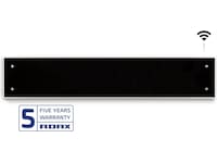 Adax Clea L WiFi panelovn glass lav 1000W (sort) Panelovner