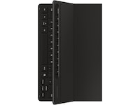 Samsung Galaxy Tab S10 Lite/FE og S9/FE Slim tastaturdeksel (sort) Tastatur og stylus
