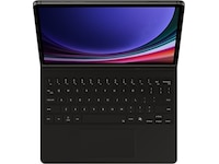 Samsung Galaxy Tab S10 Lite/FE og S9/FE tastaturdeksel (sort) Tastatur og stylus