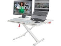 Leitz Ergo Cosy Justerbart PC bord m/plate (hvit) Laptopstand