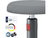 Leitz Ergo Cosy Active Sit Stand Balansestol (grå) Kontorstoler