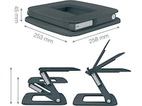 Leitz Ergo Multivinkel Laptopstøtte (grå) Laptopstand