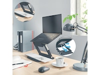 Leitz Ergo Multivinkel Laptopstøtte (grå) Laptopstand