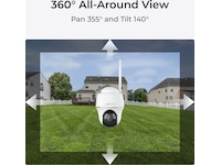 Reolink Argus PT Ultra 4K trådløst utendørs overvåkningskamera Overvåkningskameraer