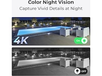 Reolink Argus PT Ultra 4K trådløst utendørs overvåkningskamera Overvåkningskameraer