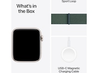 Apple Watch SE 44mm GPS + LTE Aluminium (stjerneskinn) Smartklokker