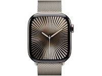 Apple Watch Series 10 GPS + LTE 42mm Titan (naturlig) Smartklokker