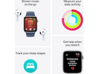 Apple Watch SE 44mm GPS + LTE Aluminium (midnatt) Smartklokker