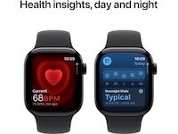 Apple Watch Series 10 GPS + LTE 42mm Aluminium (gagatsvart) Smartklokker