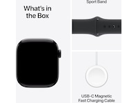 Apple Watch Series 10 GPS + LTE 42mm Aluminium (gagatsvart) Smartklokker