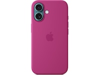Apple iPhone 16 Silikondeksel (fuksia) Mobildeksel