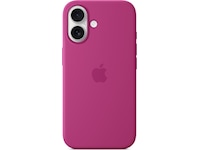 Apple iPhone 16 Silikondeksel (fuksia) Mobildeksel