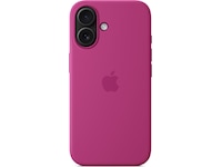Apple iPhone 16 Silikondeksel (fuksia) Mobildeksel