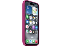 Apple iPhone 16 Silikondeksel (fuksia) Mobildeksel