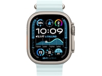 Apple Watch 49mm Natural Titanium Ocean Band Extension (ice blue) Reim