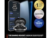 SteelSeries Arctis GameBuds trådløse ørepropper for PS5 (sort) Gamingheadset