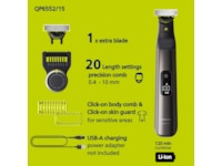 Philips OneBlade Pro QP6552/15 Face & Body Barbermaskiner