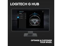 Logitech G PRO Racing Wheel PS/PC Ratt og pedaler