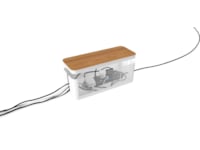 Andersson Stor kabelboks (hvit/tre) Kabelskjulere & tilbehør