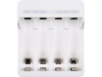 Andersson USB-C Batterilader AA/AAA (hvit) Batteriladere