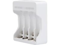Andersson USB-C Batterilader AA/AAA (hvit) Batteriladere