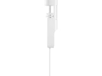 Andersson 6-i-1 strømforgrener 3x uttak og USB med skrivebordfeste (hvit) Skjøtekabel & forgrener