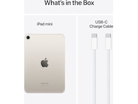 iPad mini (2024) 256GB 5G (stjerneskinn) Nettbrett / iPad