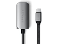 Satechi USB-C til Ethernet Adapter 18cm (grå) Kabeladaptere & overganger
