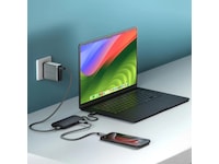 Satechi Multiport 8K Docking (midnight) Dockingstasjon & USB-HUB