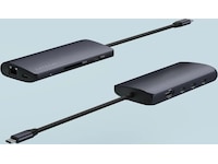 Satechi Multiport 8K Docking (midnight) Dockingstasjon & USB-HUB