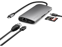 Satechi Multiport 8K Docking (space gray) Dockingstasjon & USB-HUB