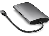 Satechi Multiport 8K Docking (space gray) Dockingstasjon & USB-HUB