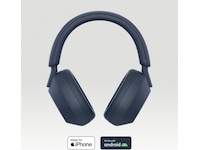 Sony WH-1000XM5 trådløse hodetelefoner, Over-Ear (blå) Hodetelefoner