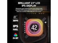 Corsair iCUE LINK TITAN 360 RX LCD AIO Kjøler (sort) CPU - Vannkjøling