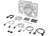 Corsair iCUE LINK RX140 RGB MAX Vifte 2pk (hvit) Vifter
