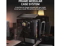 Corsair FRAME 4000D ARGB Mid-Tower (sort) Midi tower