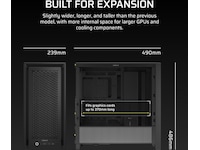 Corsair FRAME 4000D Mid-Tower (sort) Midi tower
