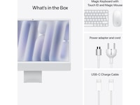 iMac 24 4.5K (2024) 256GB (sølv) Stasjonær PC