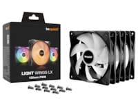 be quiet! LIGHT WINGS LX 120 PWM Vifte 3pk (sort) Vifter