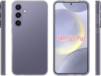 iiglo Galaxy S25+ Silikondeksel (gjennomsiktig) Mobildeksel