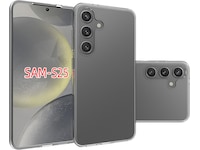 iiglo Galaxy S25 Silikondeksel (gjennomsiktig) Mobildeksel