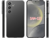 iiglo Galaxy S25 Silikondeksel (gjennomsiktig) Mobildeksel