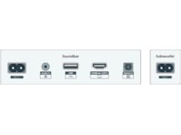 Philips TAB5309/10 2.1 Lydplanke med trådløs subwoofer Lydplanker