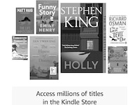 Amazon Kindle Paperwhite Signature Edition 7" 32GB (sort) Lesebrett