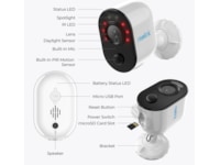 Reolink Home Hub med 2x B310 overvåkningskamera Overvåkningskameraer